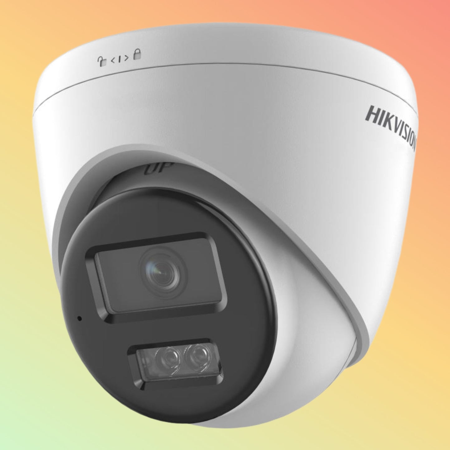 Hikvision DS-2CD1327G2H-LIUF/S(L)(RB) 2 MP ColorVu with Smart Hybrid Light Fixed Turret Network Camera
