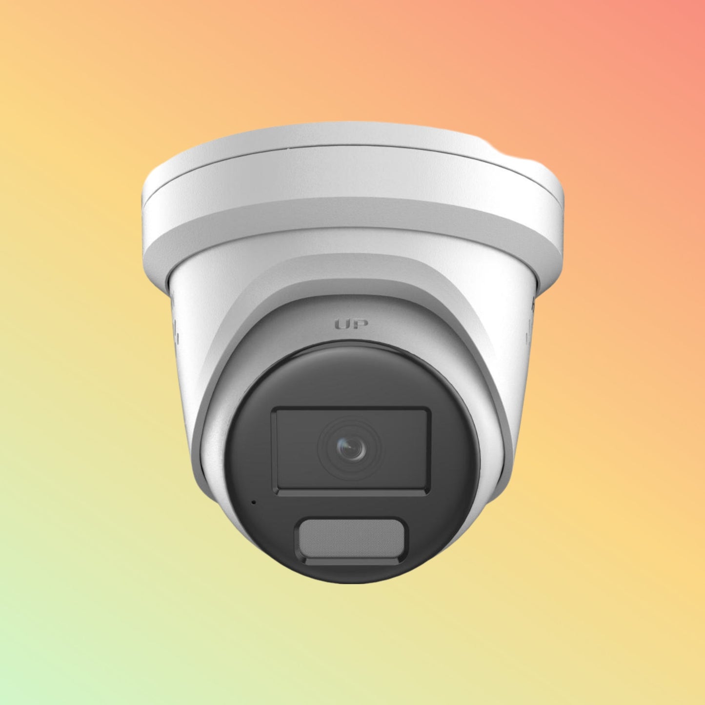 Hikvision DS-2CD3346G2-ISU/SL 4 MP AcuSense Strobe Light and Audible Warning Fixed Turret
