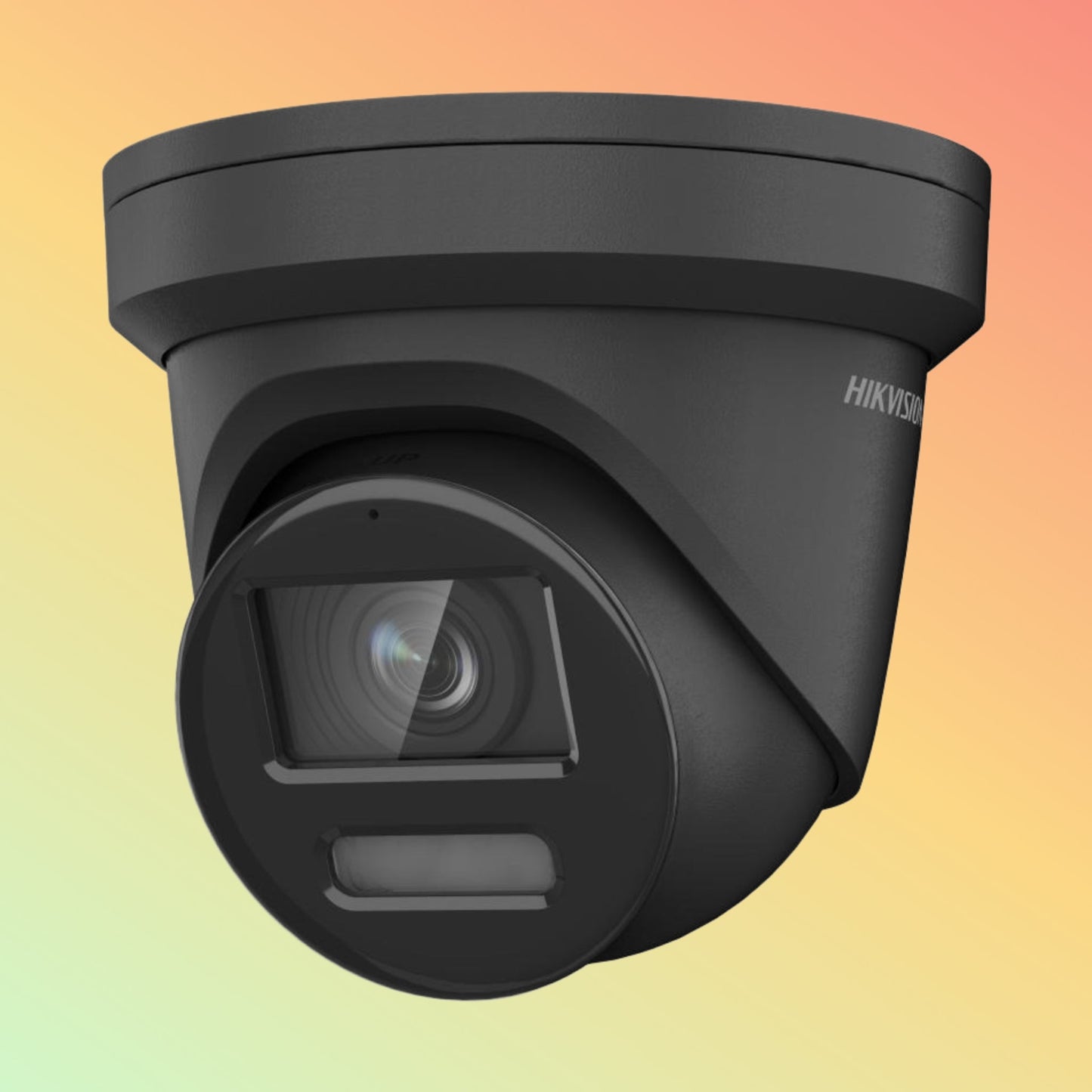Hikvision DS-2CD2387G2-LSU/SL 8 MP ColorVu Strobe Light and Audible Warning Fixed Turret Network Camera