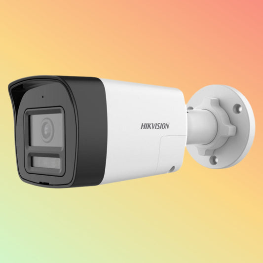 Hikvision DS-2CE16D0T-LPXTS 2MP Two Way Audio & Siren Fixed Mini Bullet Camera
