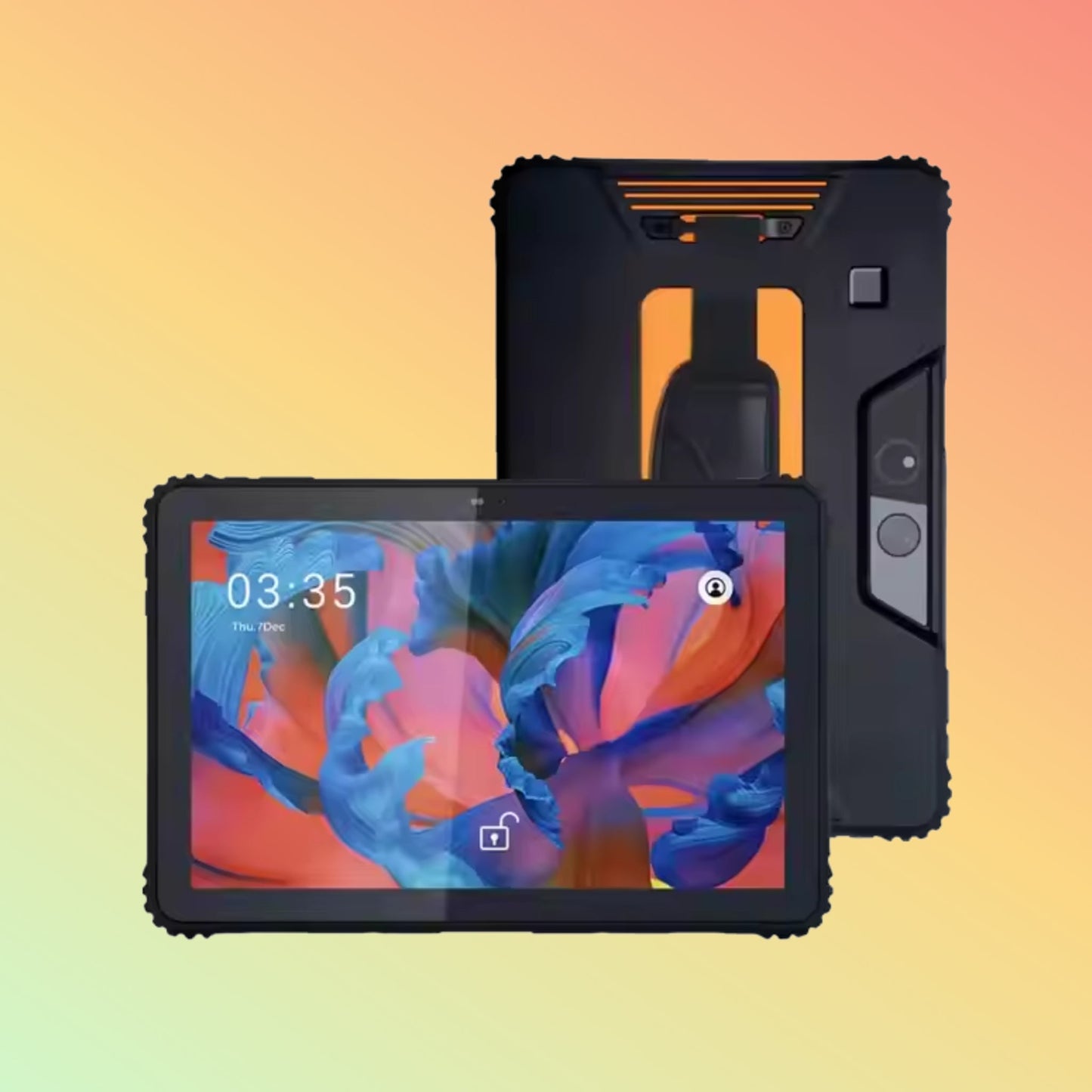 10.1-Inch 5G Sz-Hxe Lightweight Rugged Tablet Android 830g 256GB Memory Expansion NFC RFID IP67
