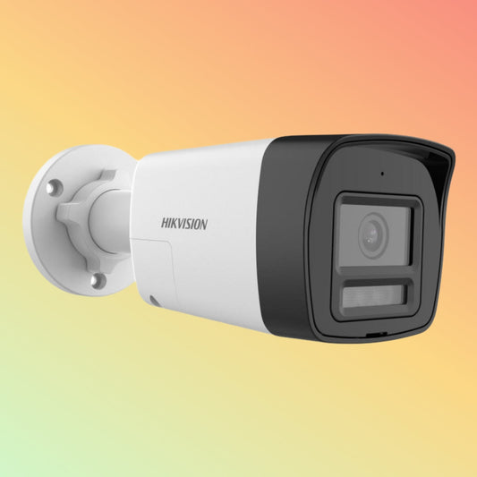 Hikvision DS-2CE16U0T-LTS NEW 4K Two Way Audio Fixed Mini Bullet