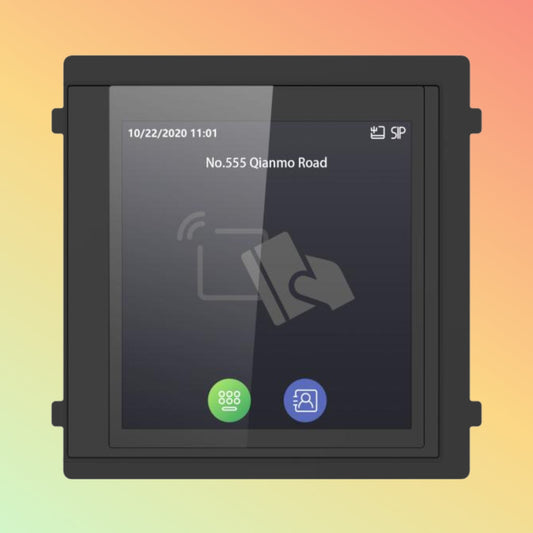 Hikvision DS-KD-TDE Touch Display Module with EM Card Reader