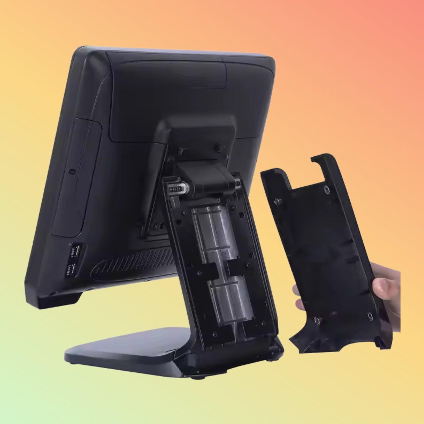 15 inch Touch Screen POS/ All in One Point of Sale System For Supermarket Restaurant