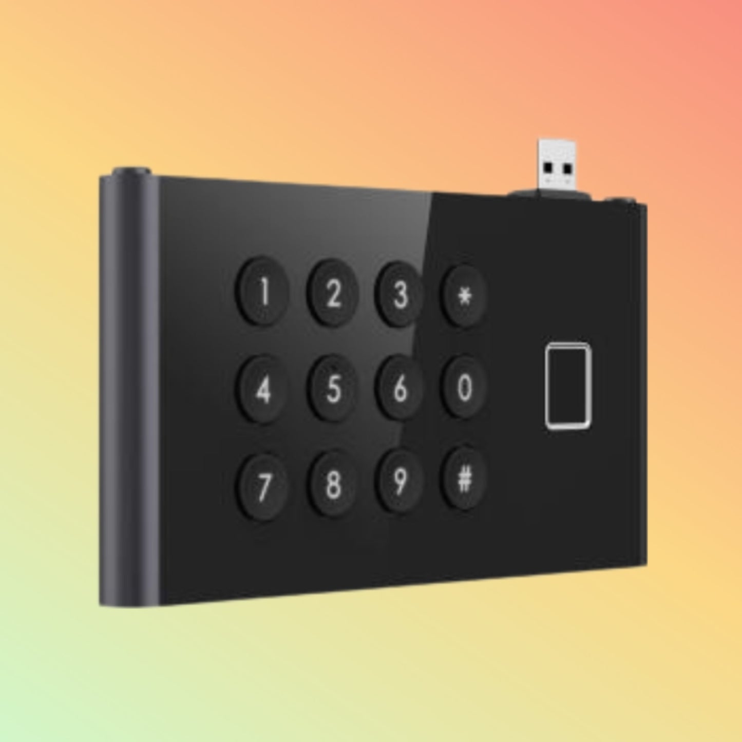 Hikvision DS-KDM9403-FKP Fingerprint & Keypad module of KD9403