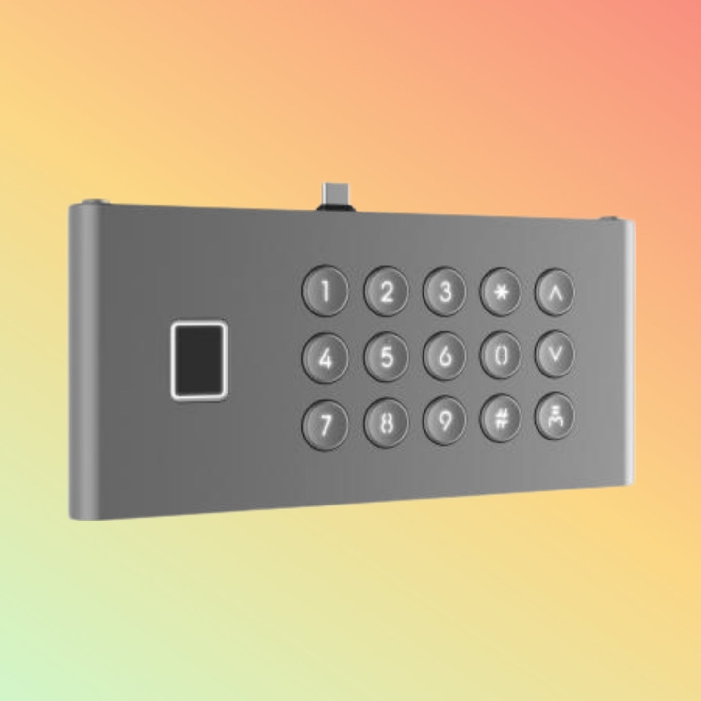 Hikvision DS-KDM9633-FKP Fingerprint & Keypad module of KD9633