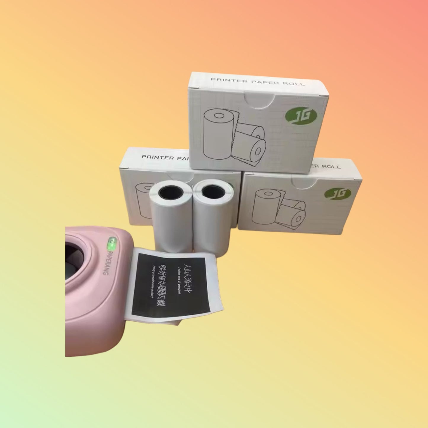 57x30mm Thermal Paper Roll for Mini Pocket Printer