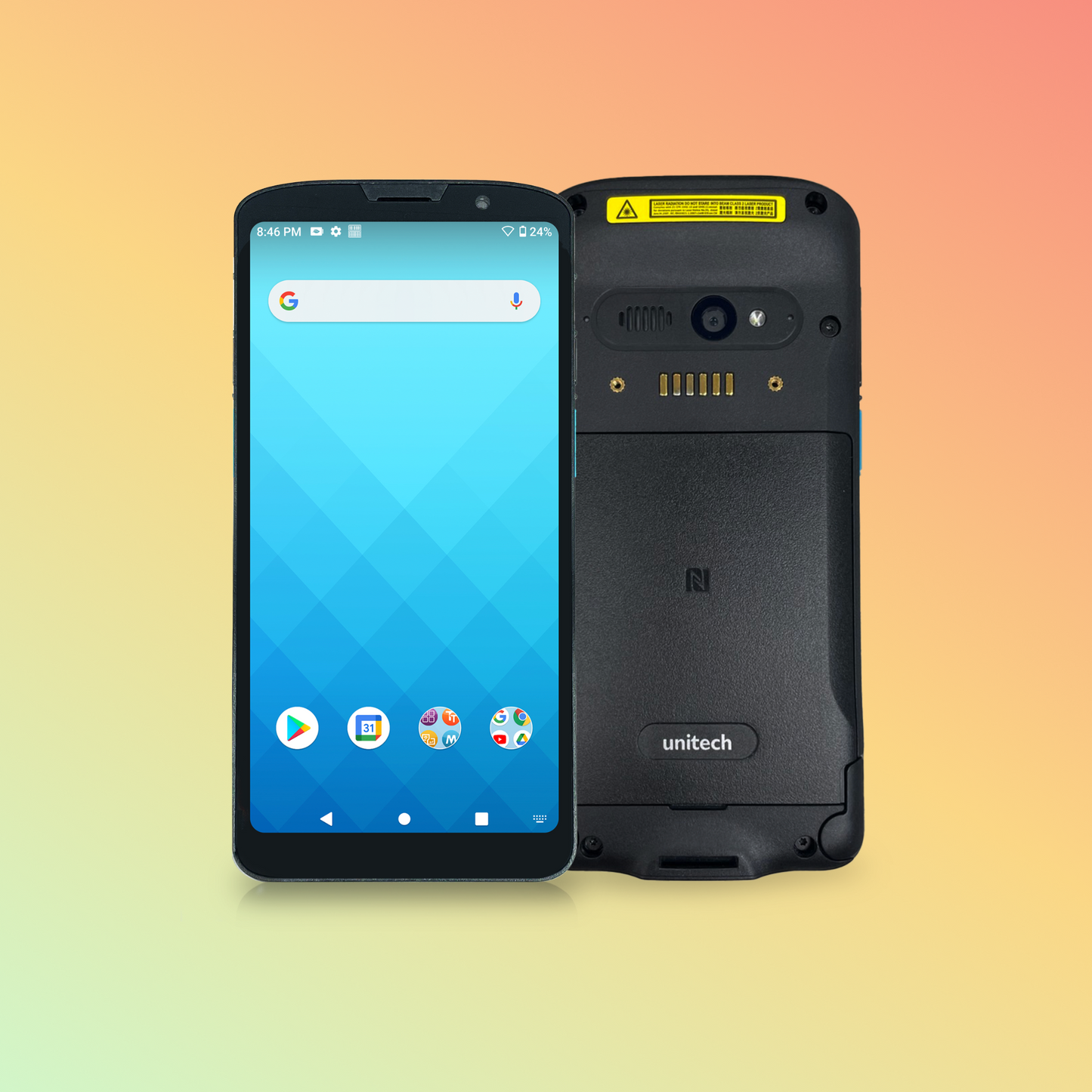 Unitech EA630T Rugged Thermal Printer Mobile Computer