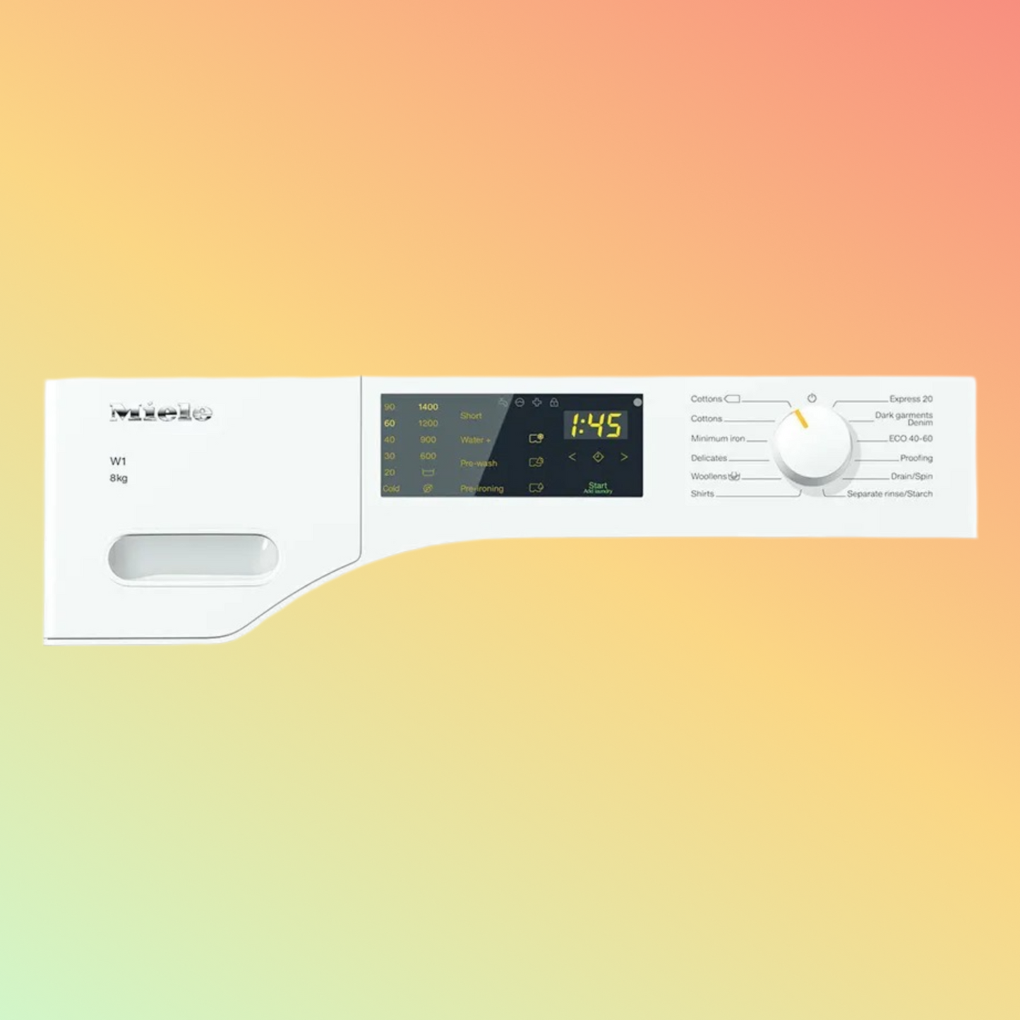 Miele Front Load Washer WWD 120 WCS 8 kg