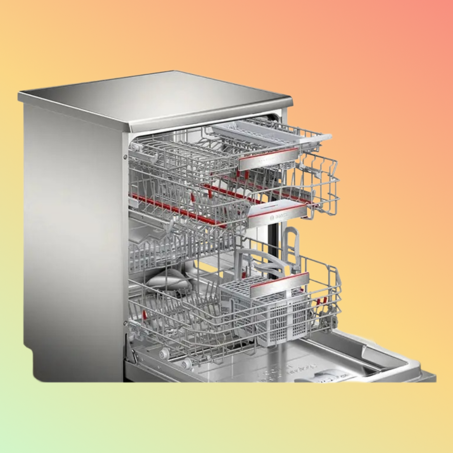 Teka DFS 76 850 SS 60 cm Free Standing Dishwasher