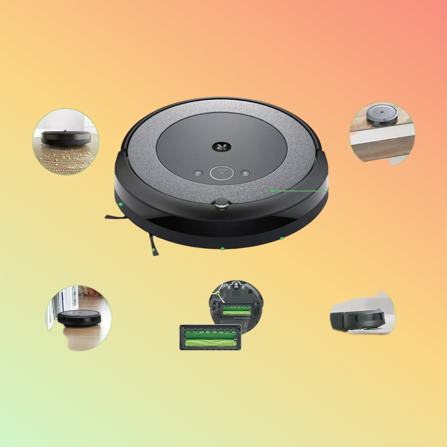 Roomba i5+ Self-Emptying Robot Vacuum with WiFi Connectivity