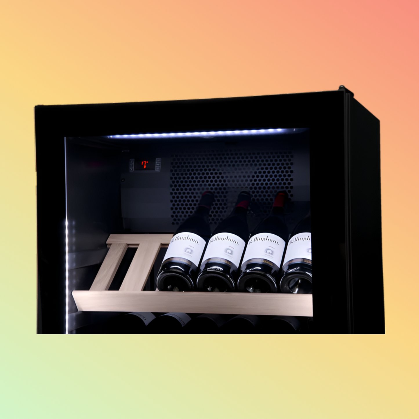 Vestfrost Beverage Cooler, 147 Bottles, W155BLACK