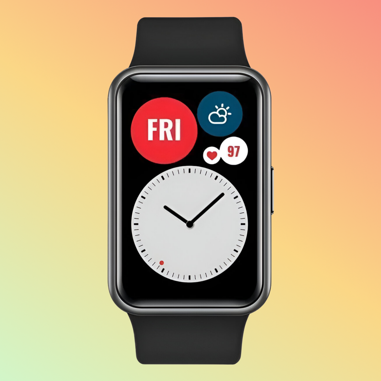 Huawei Watch Fit 2, Midnight Black