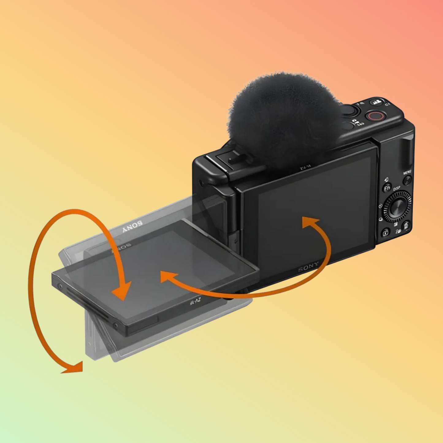 Sony Digital Still Camera ZV-1F Black