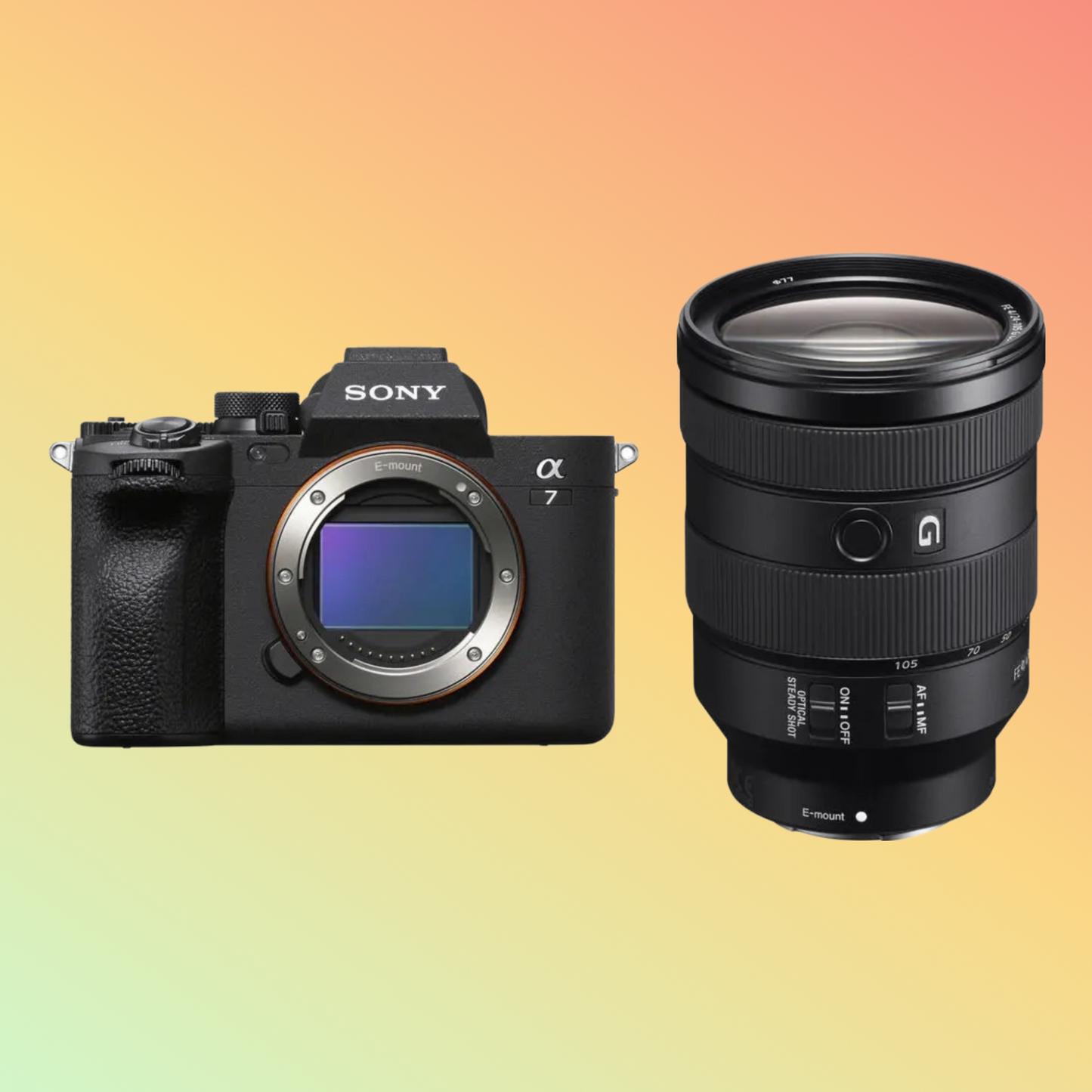 Sony a7 IV Mirrorless Camera with 24-105mm f/4 Lens