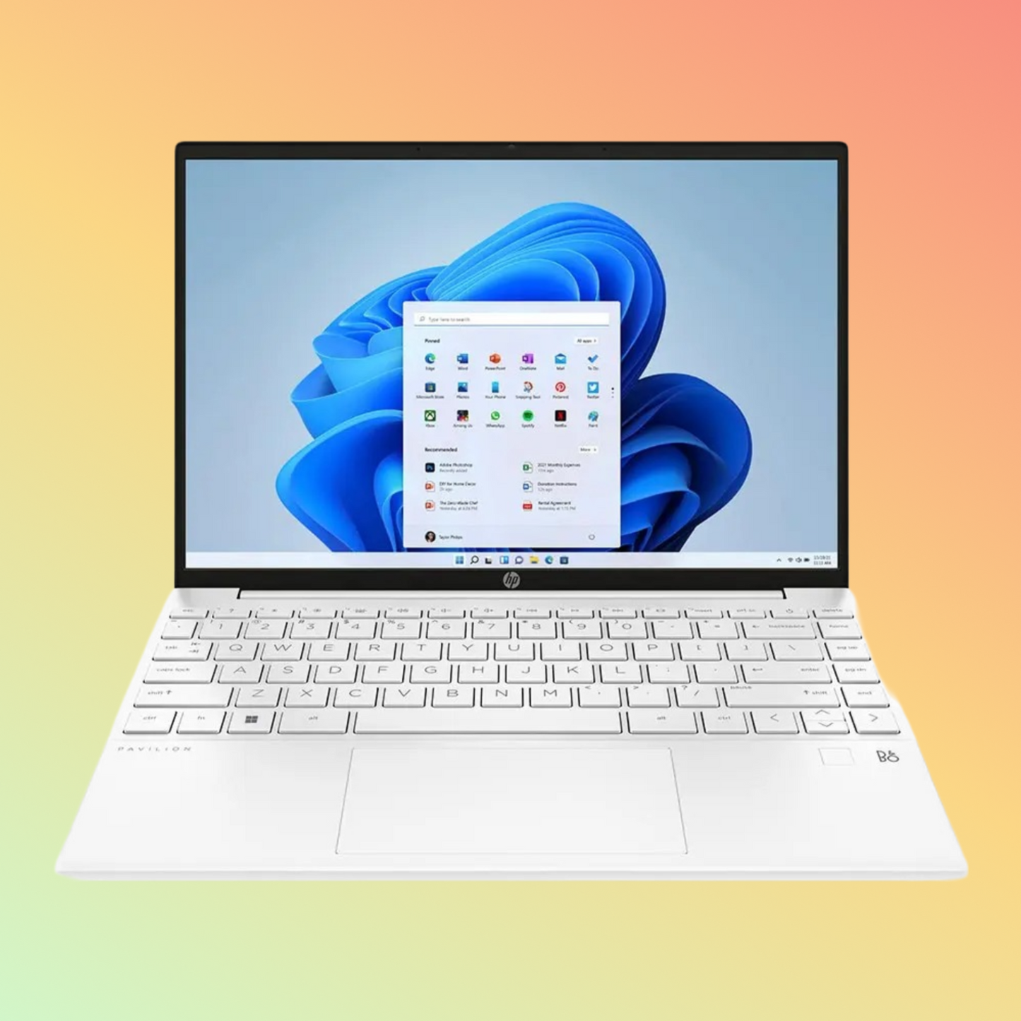 Hp Pavilion 13be2008 AMDR5-7535 8GB RAM 512GB SSD, Silver