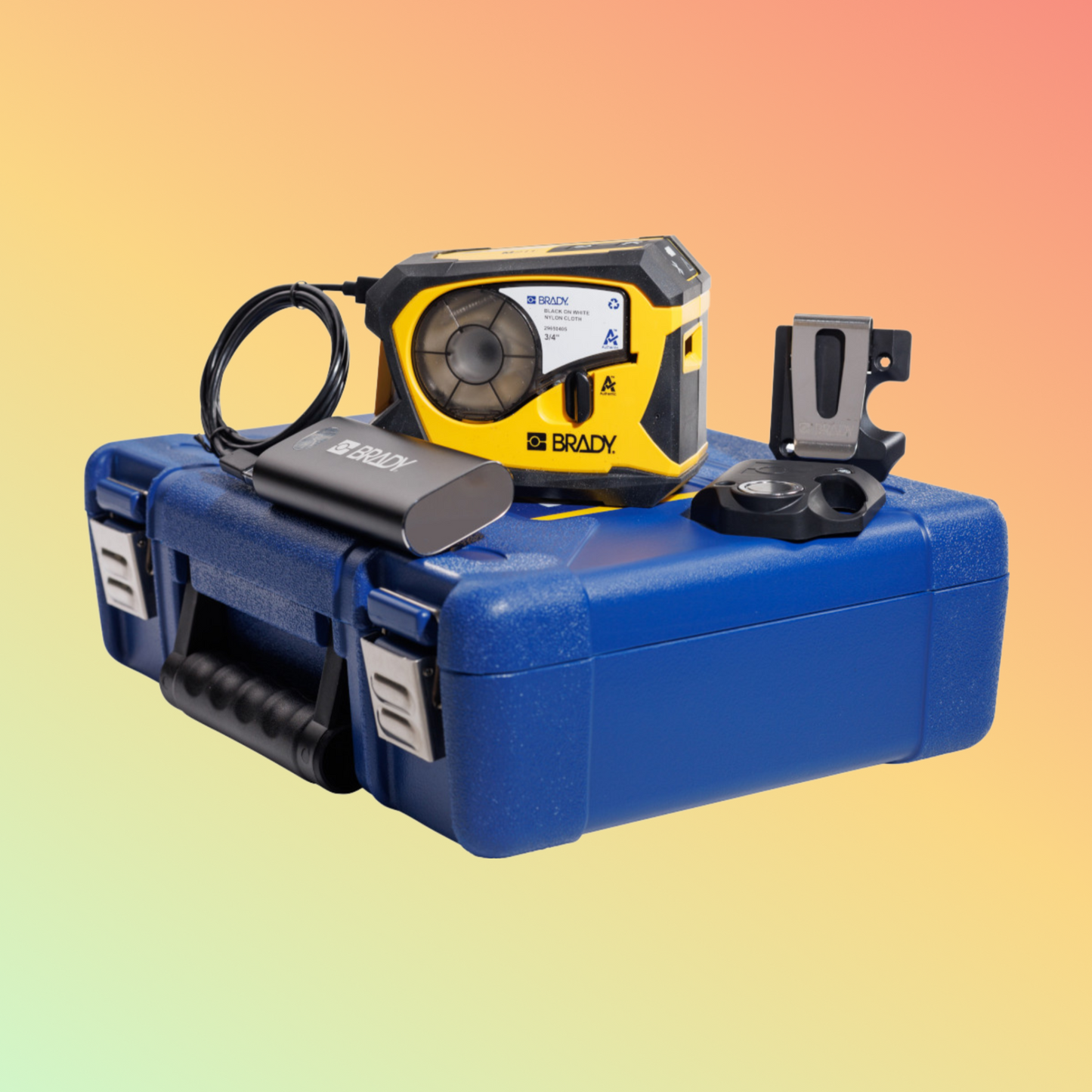 M211 Portable Bluetooth Label Printer with Accessory Kit