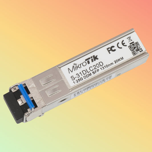 Mikrotik S-31DLC20D - SINGLE MODE SFP/QSFP
