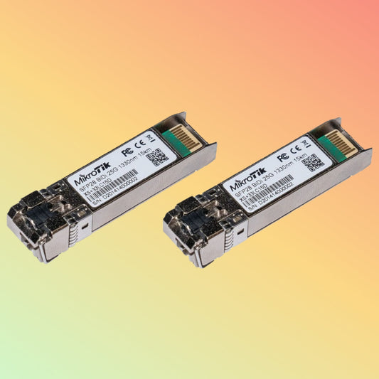 Mikrotik XS+2733LC15D - SFP/QSFP A kit of two combined