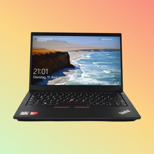 LENOVO THINKPAD E14 Laptop - 10th Gen i5-10210U, 8GB, 1TB HDD, AMD Radeon RX640 2GB, 14" FHD
