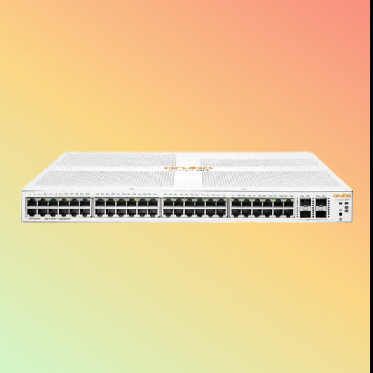 HPE Aruba Instant On 1930 (JL685A) Switch - 48 x Gigabit Ethernet Ports RJ45, 4 x SFP+ 10 GbE
