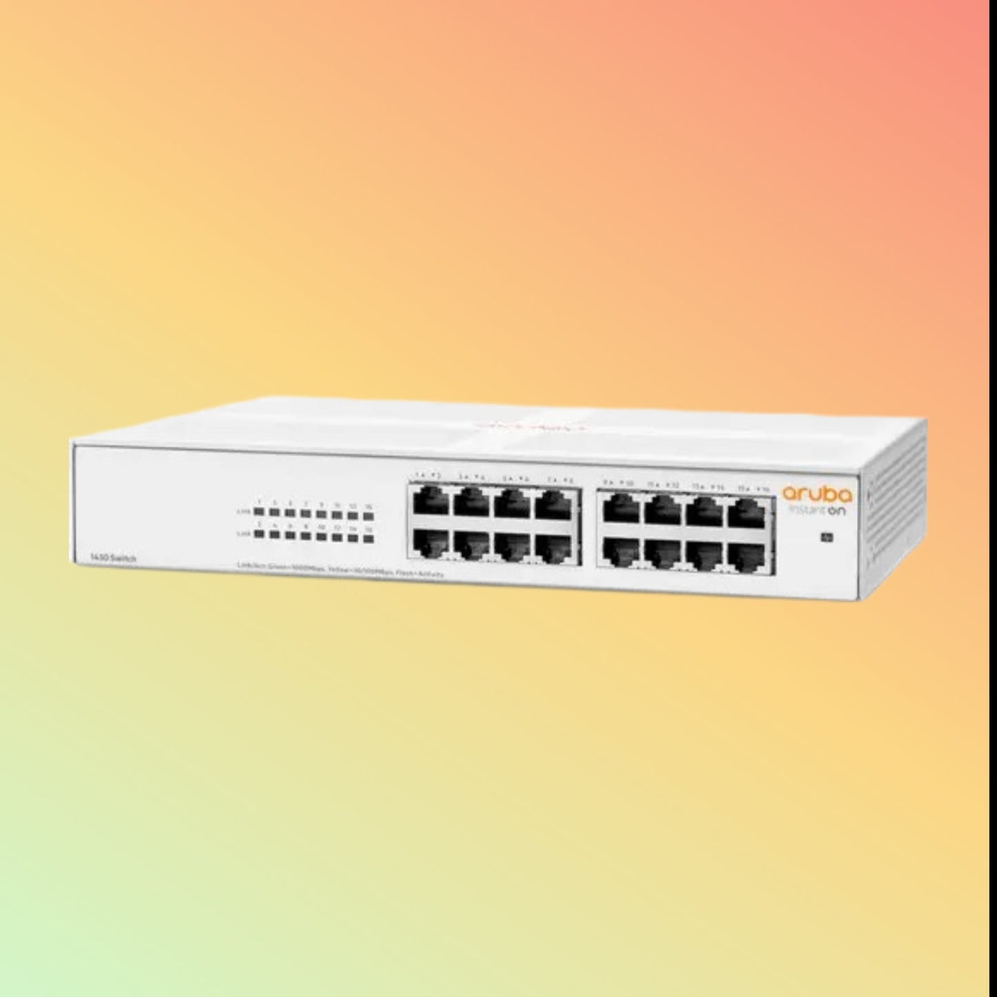 HPE Aruba Instant On 1430 (R8R47A) Switch - 16 x Gigabit Ethernet Ports RJ45
