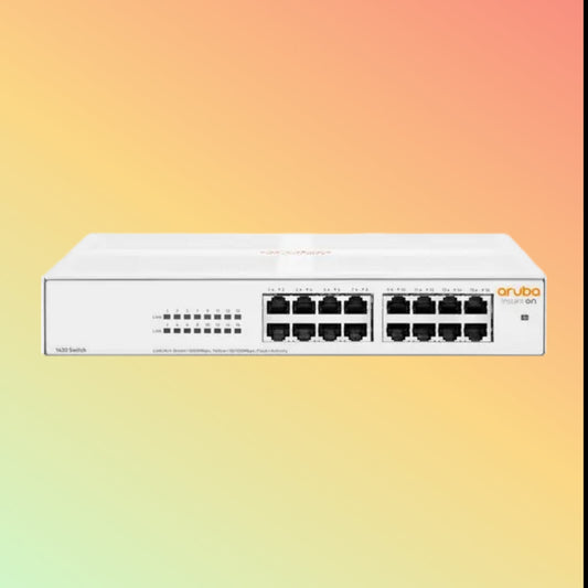 HPE Aruba Instant On 1430 (R8R47A) Switch - 16 x Gigabit Ethernet Ports RJ45