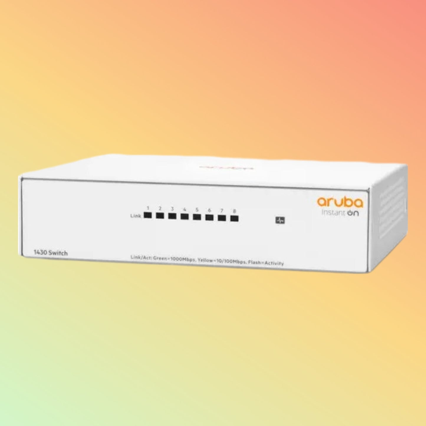 HPE Aruba Instant On 1430 (R8R45A) Switch - 8 x Gigabit Ethernet Ports RJ45