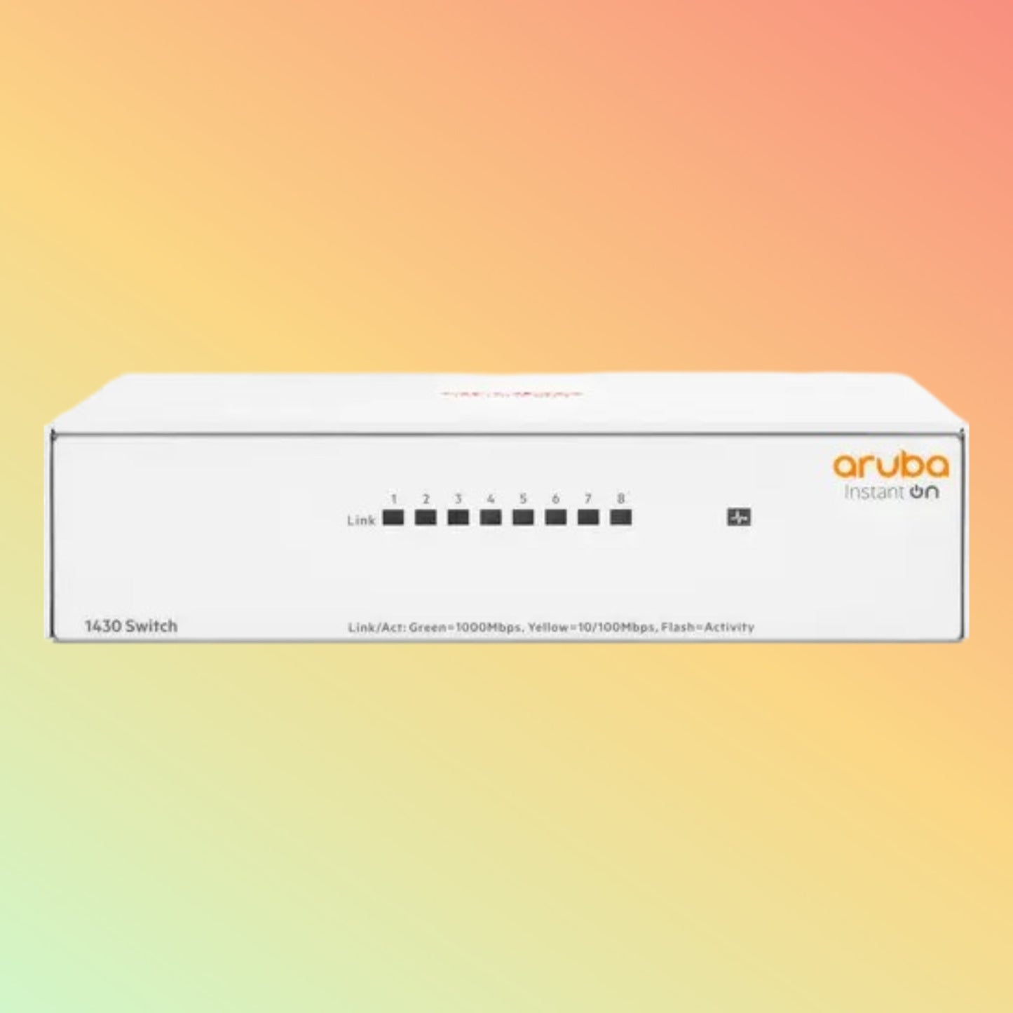 HPE Aruba Instant On 1430 (R8R45A) Switch - 8 x Gigabit Ethernet Ports RJ45