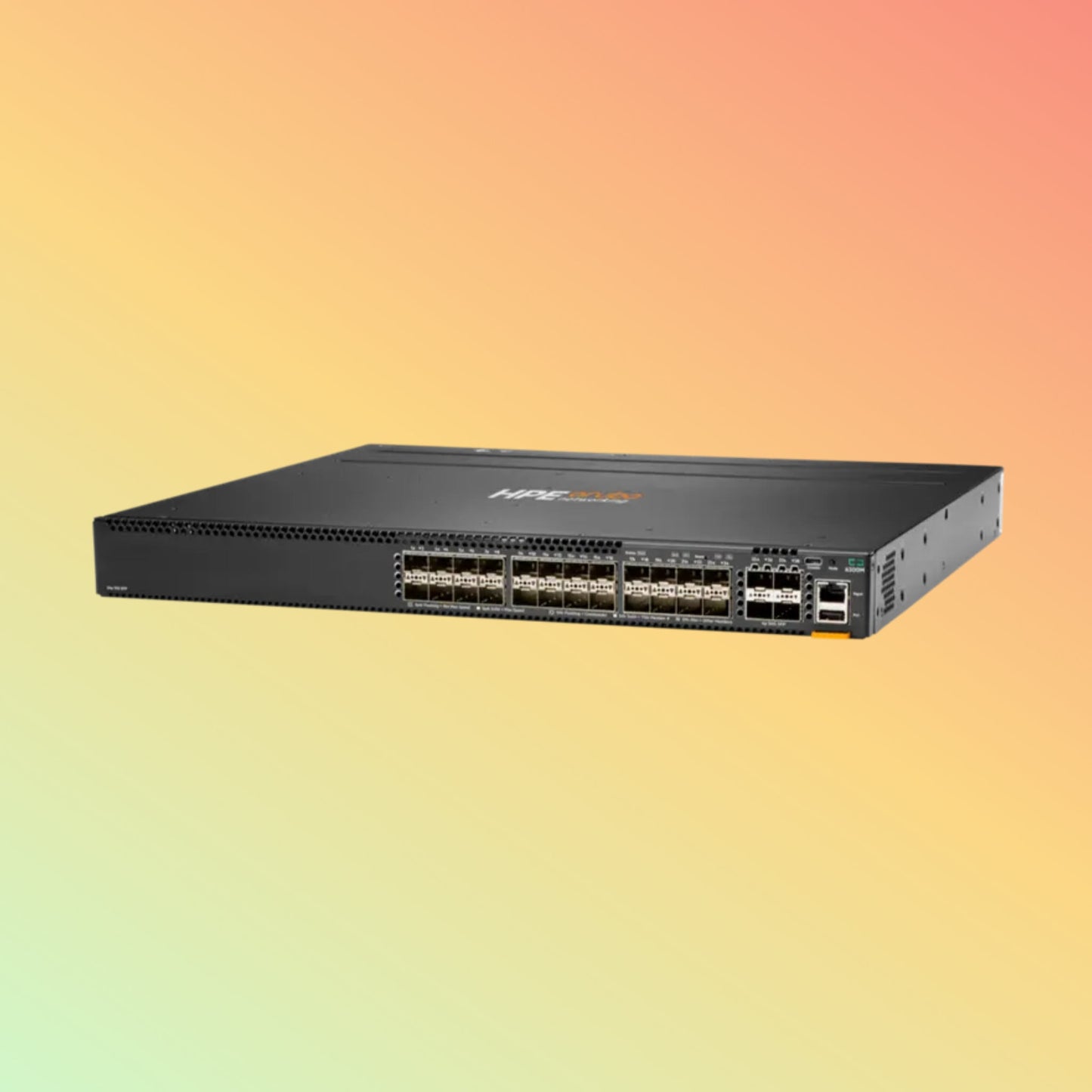 HPE Aruba 6300M (JL658A) Switch - 24 x SFP+ 10 GbE, 4 x SFP 56 50 GbE WAN, 1 x USB-C