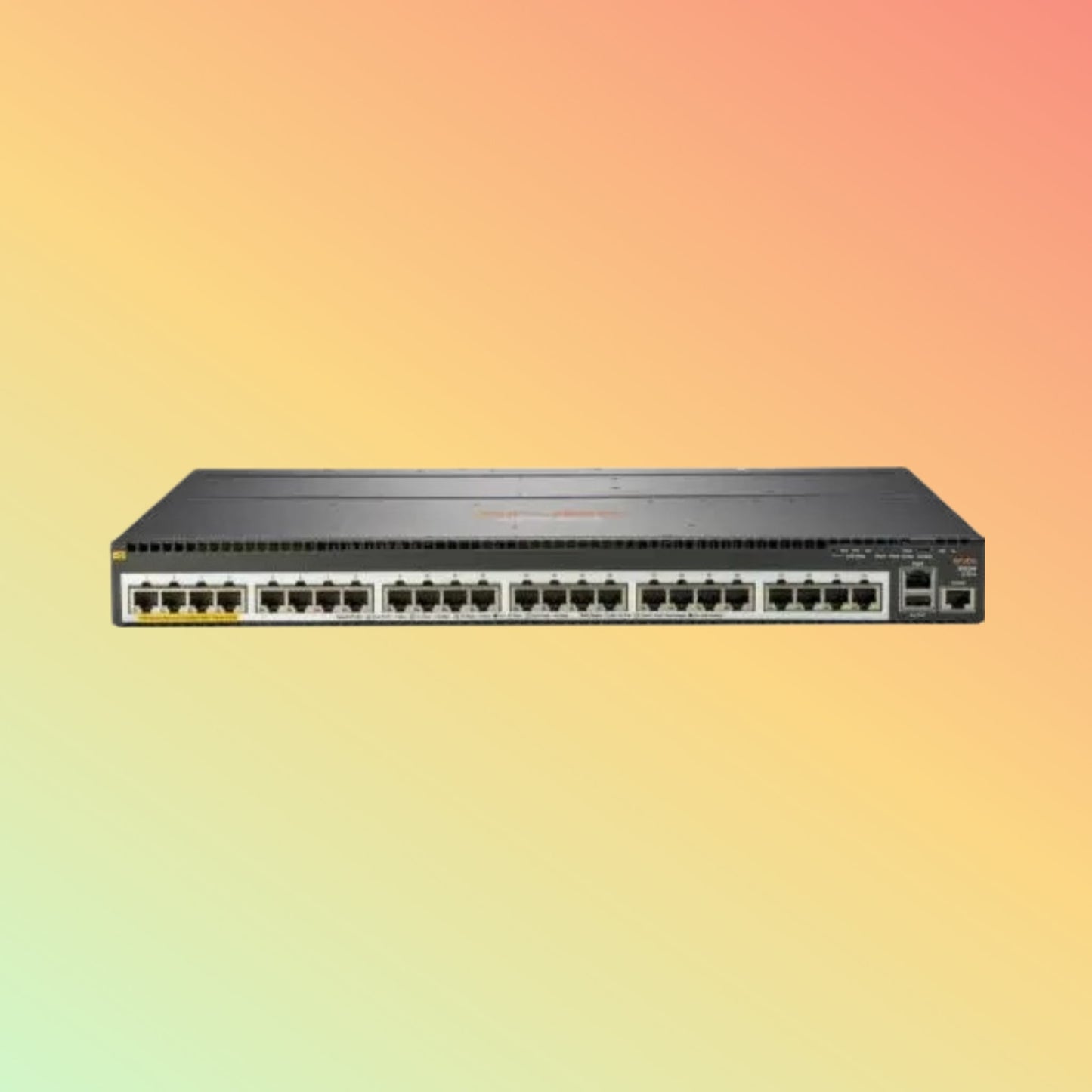 HPE Aruba 2930M (JL324A) Switch - 24 x 5 GbE PoE+ Ports RJ45, 1 x RJ45 OOBM, 1 x USB-A