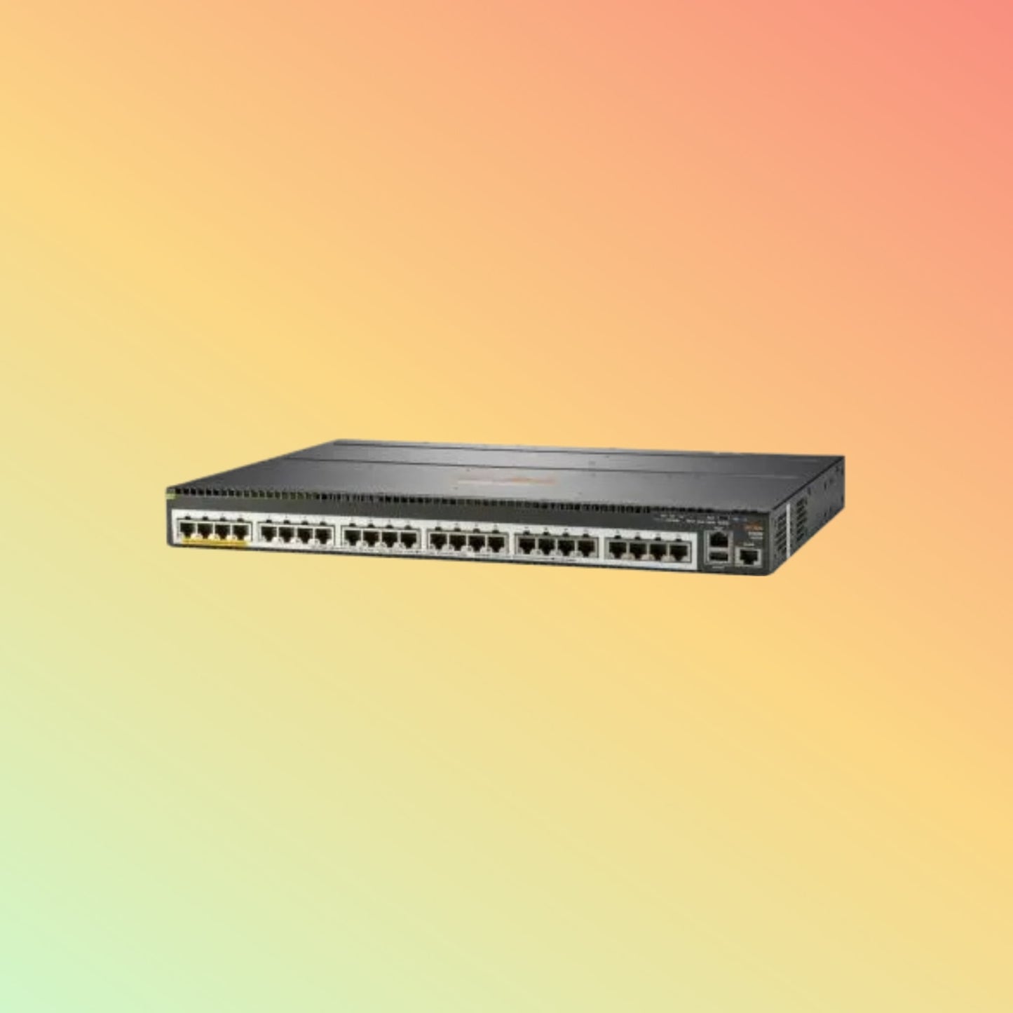HPE Aruba 2930M (JL324A) Switch - 24 x 5 GbE PoE+ Ports RJ45, 1 x RJ45 OOBM, 1 x USB-A