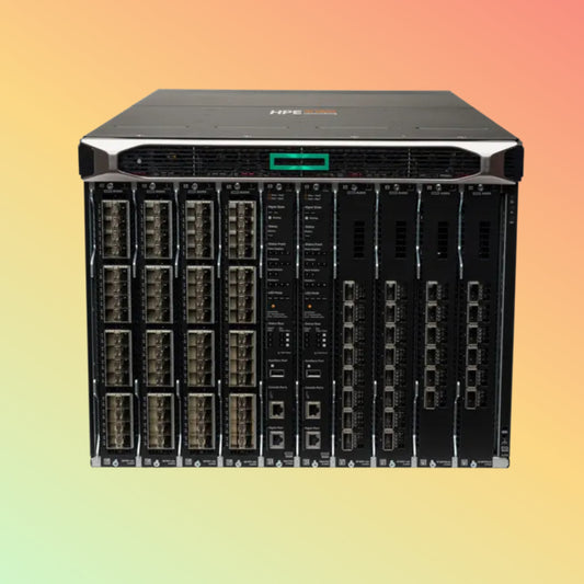 HPE Aruba 8400X (JL367A) Switch - 19.2 Tbps Switching Bandwidth, 8.6 Bpps Throughput