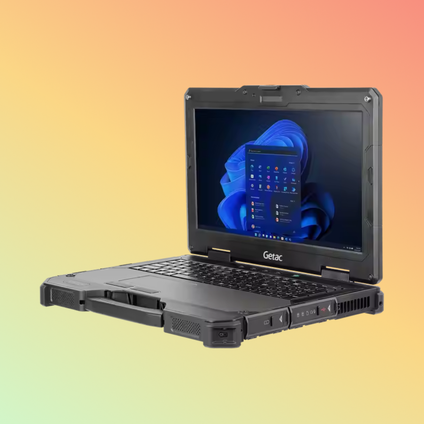 X600 PRO Getac - Fully Rugged Win 11 Pro Notebook with a 15.6" FHD display with 1,000 nits IP66