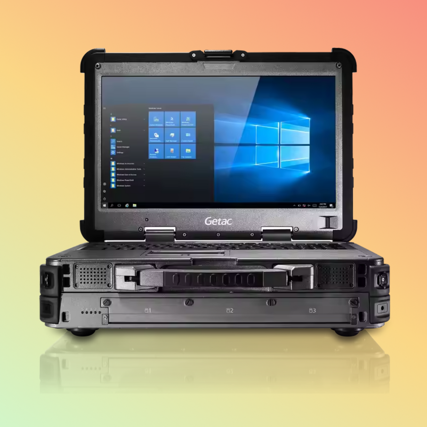 X600 PRO Getac - POWERFUL & EXPANDABLE RUGGED MOBILE WORKSTATION