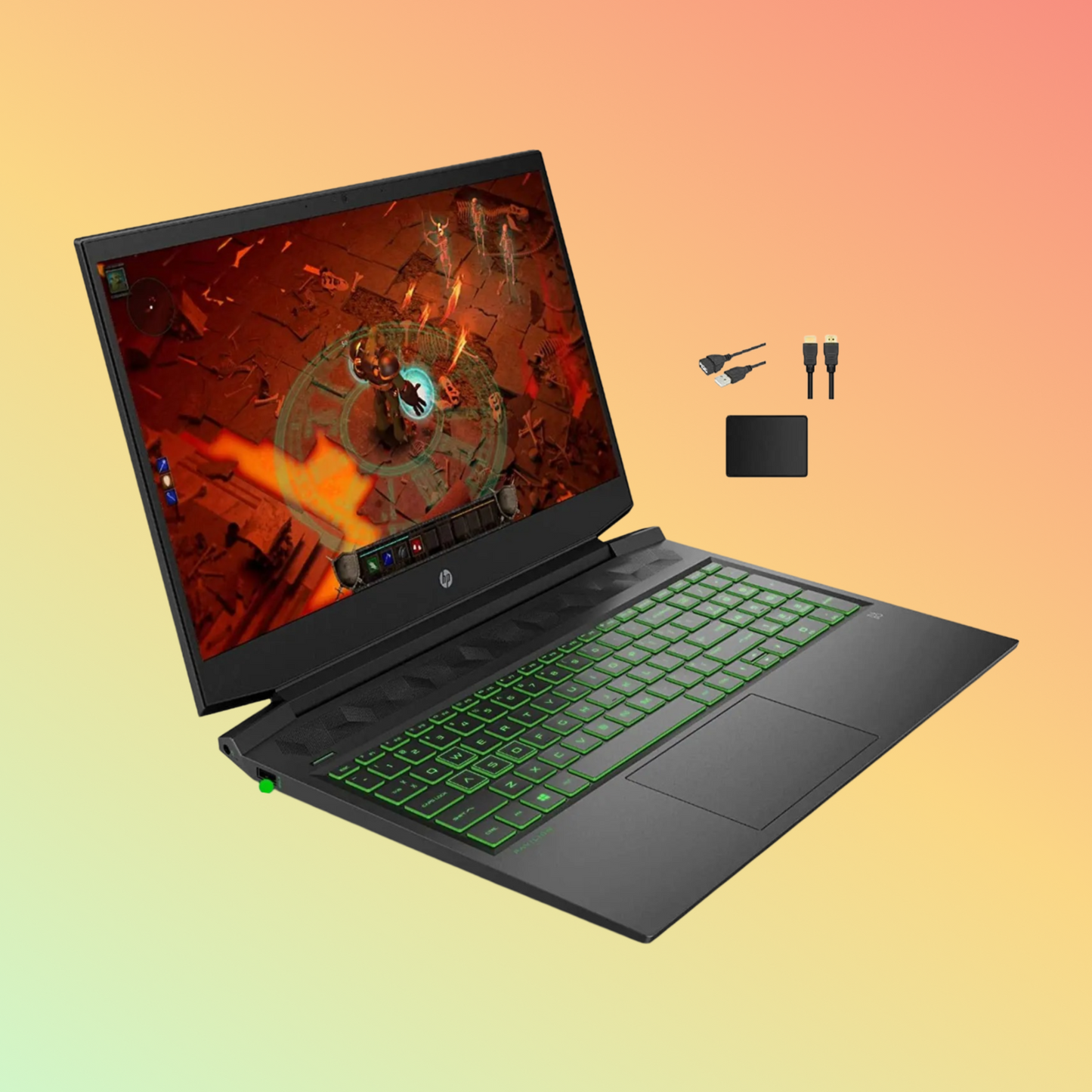 HP Pavilion 15-DK2041NE Gaming Laptop - 11th Gen i5-11300H, 8GB, 1TB HDD+ 256GB SSD, 15.6" FHD