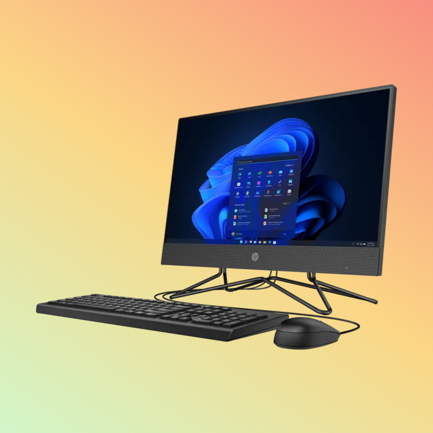 HP All in One 27-DP0005NE Laptop - i7-1065G7, 16GB, 2TB HDD, Nvidia GeForce MX330 2GB , 27", Touch, FHD