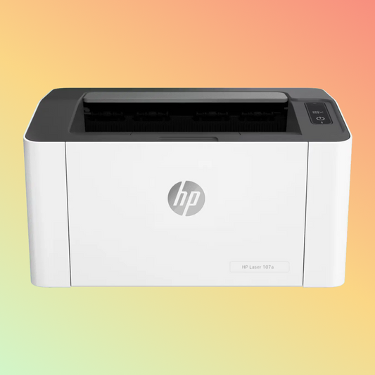HP LaserJet 107A Printer - Wireless, A4, Print, 21 ppm, 1200 x 1200 dpi Resolution, 10,000 Pages Duty Cycle