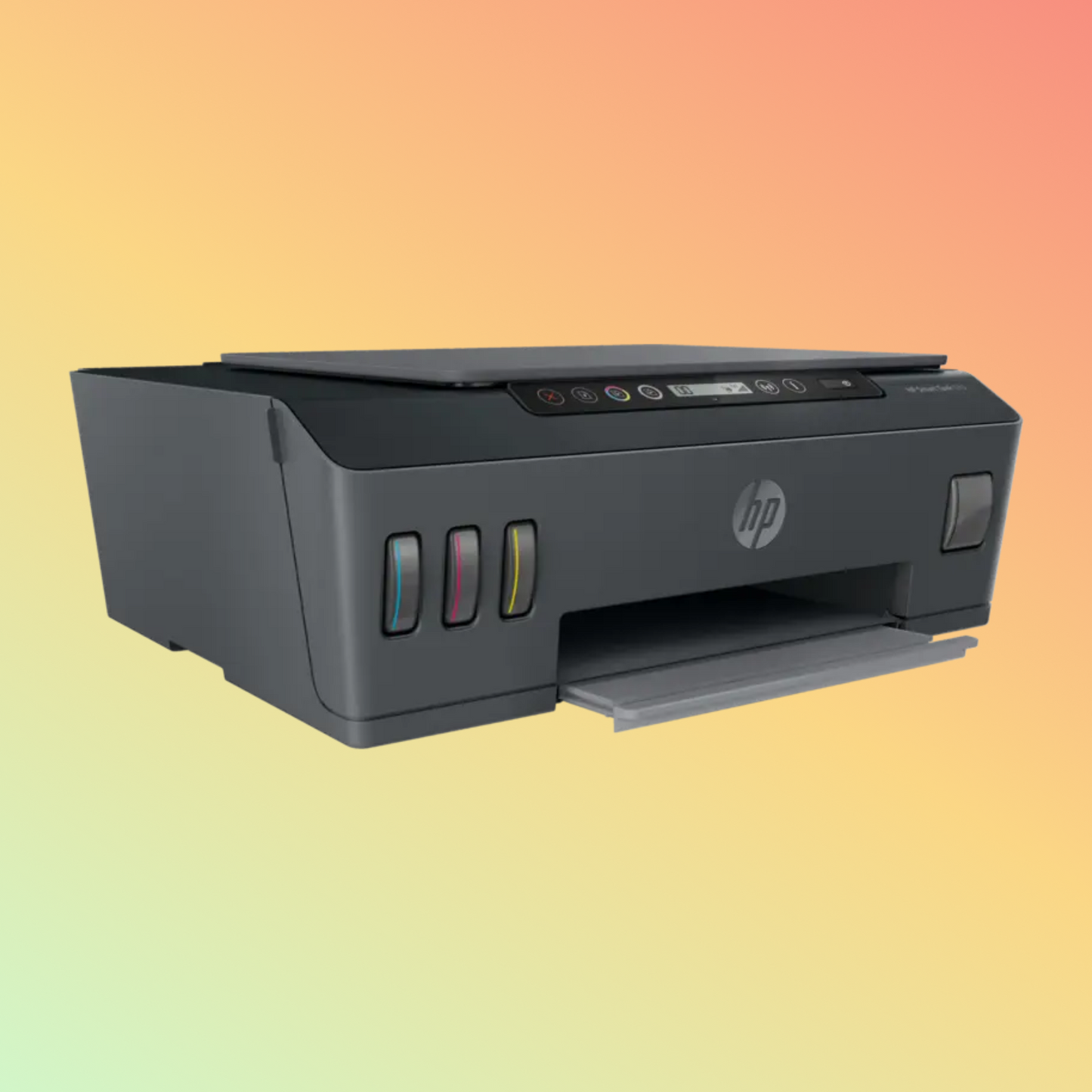 HP SMART TANK 515 Printer - Wireless, A4, Print Copy Scan, 11 ppm, 1200 x 1200 rendered dpi Resolution, 1,000 Pages Duty Cycle, Black and Color