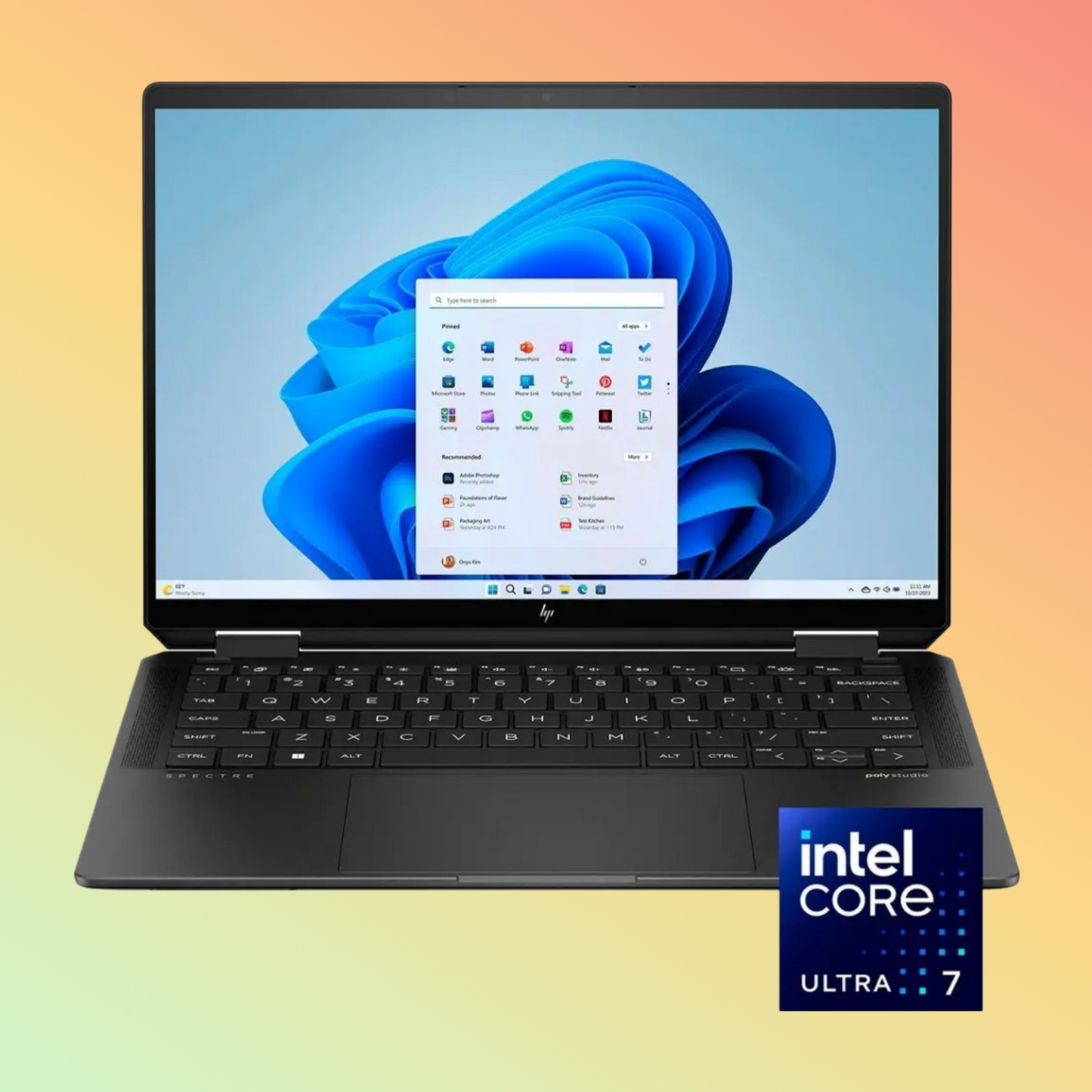 HP SPECTRE 16-AA0013DX (2024) Laptop - Series 1 Ultra 7 CPU 155H, 16GB, 1TB SSD, 16" WQXGA Touch X360