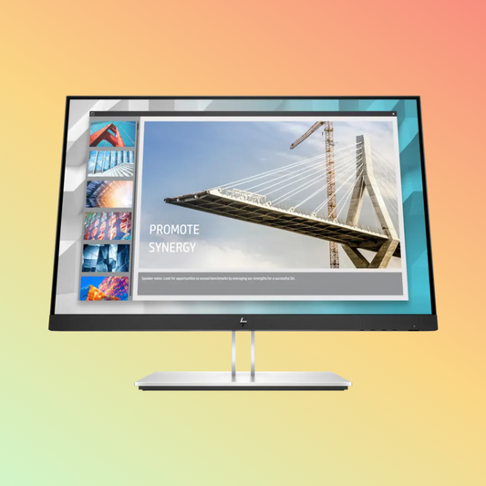 HP E24I G4 Monitor - 24" WUXGA (1920 x 1200), IPS, HDMI, DP, VGA, 250 nits, 75 Hz