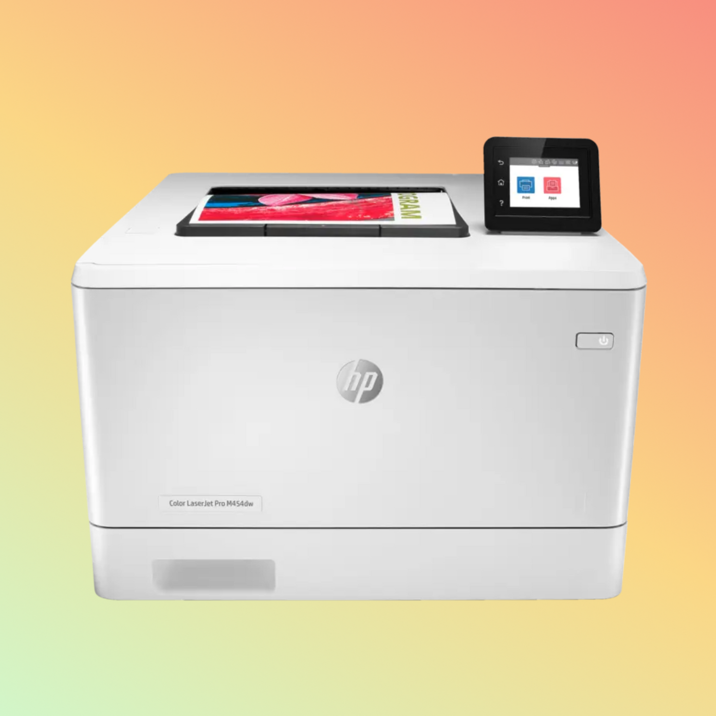HP LaserJet Pro M454DW Printer - Wireless, A4, Print, 27 ppm, 600 x 600 dpi Resolution, 50,000 Pages Duty Cycle, Black and Color