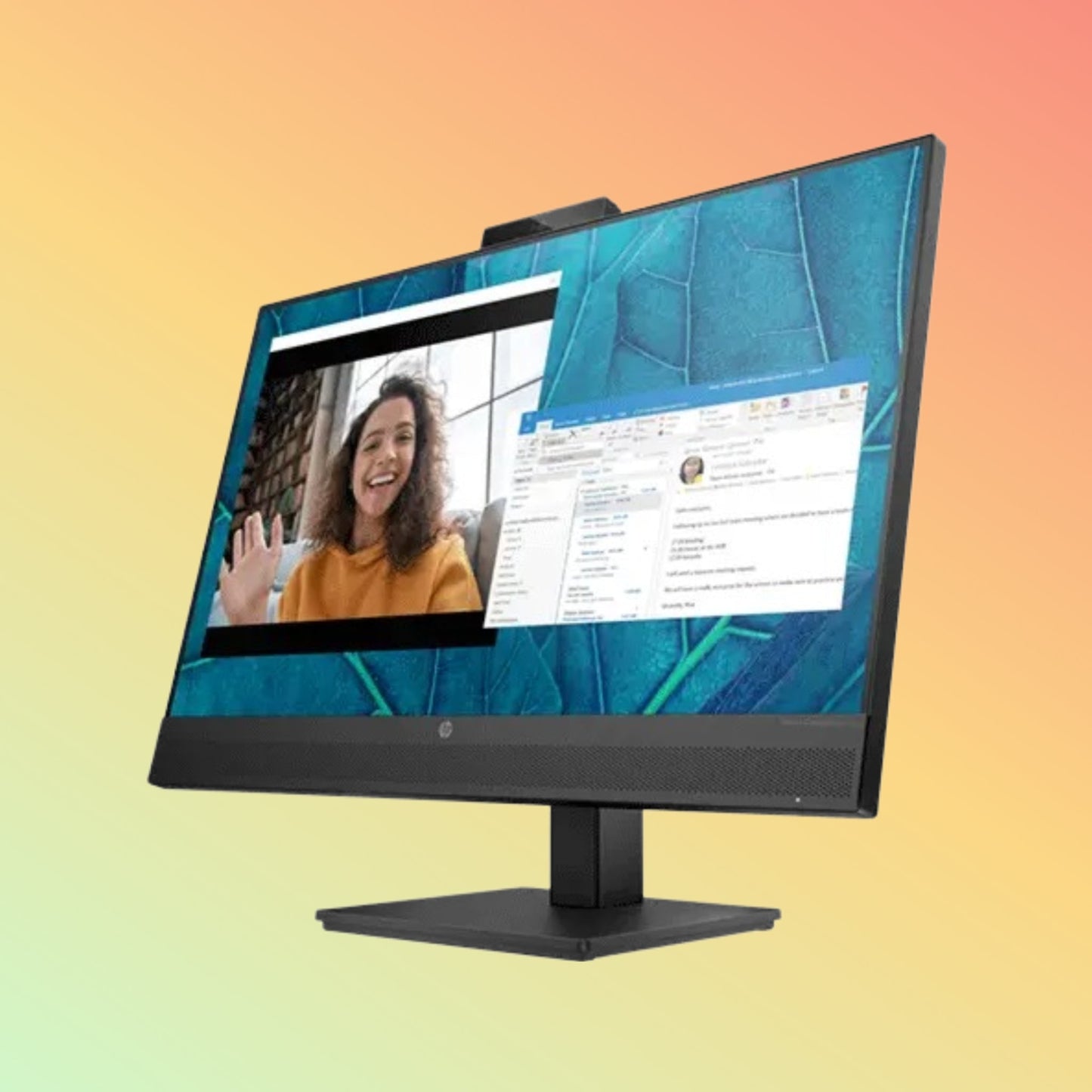 HP M27M CONFERENNCING Monitor - 27" FHD (1920 x 1080), IPS, HDMI, DP, 300 nits, 75Hz