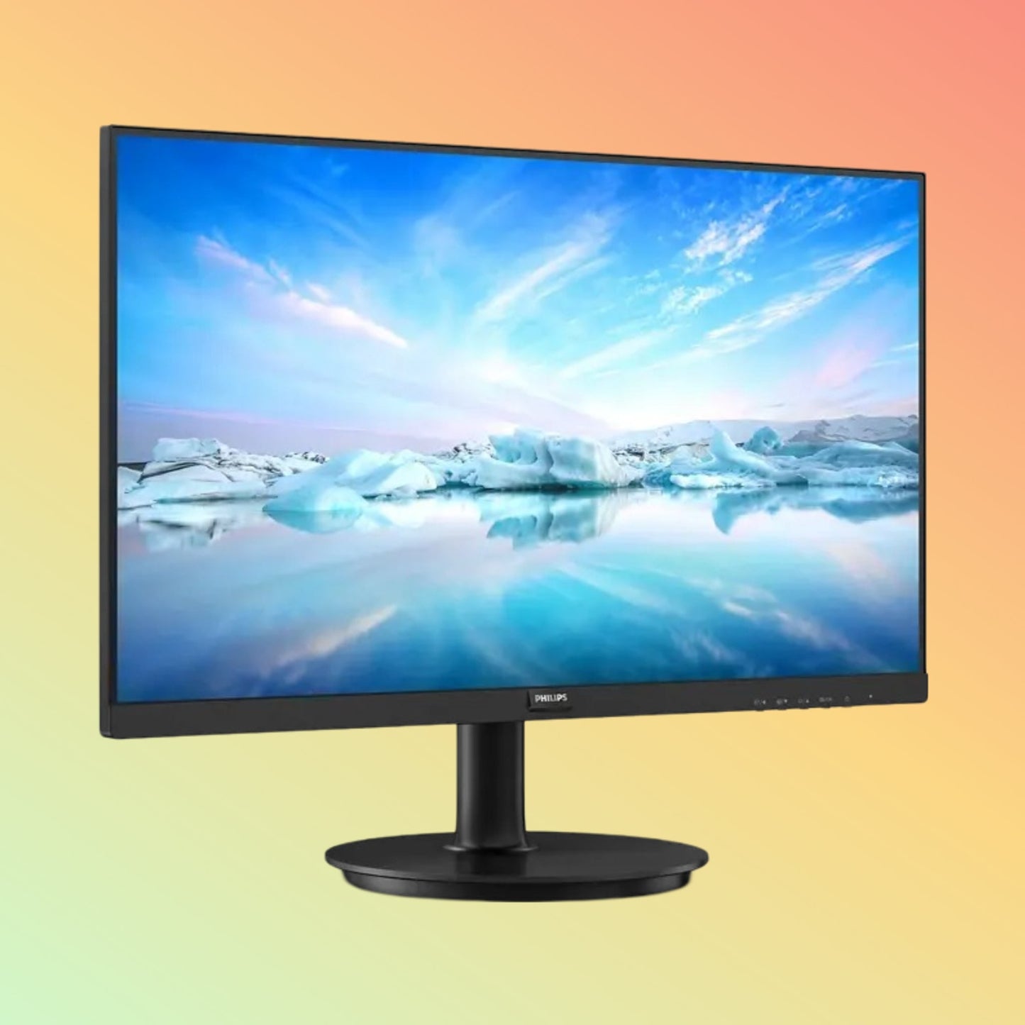 PHILIPS 241V8B/69 Monitor - 24" FHD (1920 x 1080), IPS, HDMI, VGA, 250 nits, 100Hz