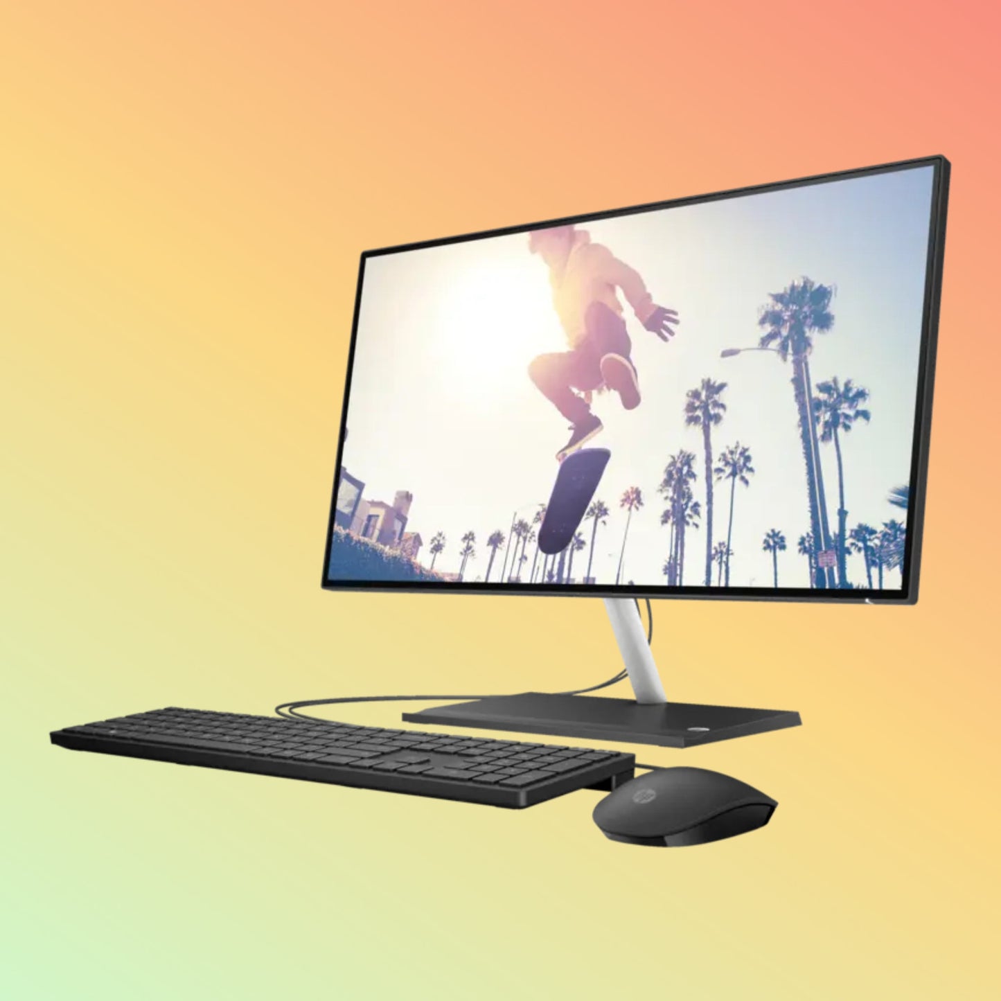 HP 24-CB1014NH ALL IN ONE - 12th Gen i7- 1255U, 8GB, 512GB SSD, 23.8'' FHD