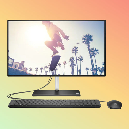 HP 24-CB1014NH ALL IN ONE - 12th Gen i7- 1255U, 8GB, 512GB SSD, 23.8'' FHD