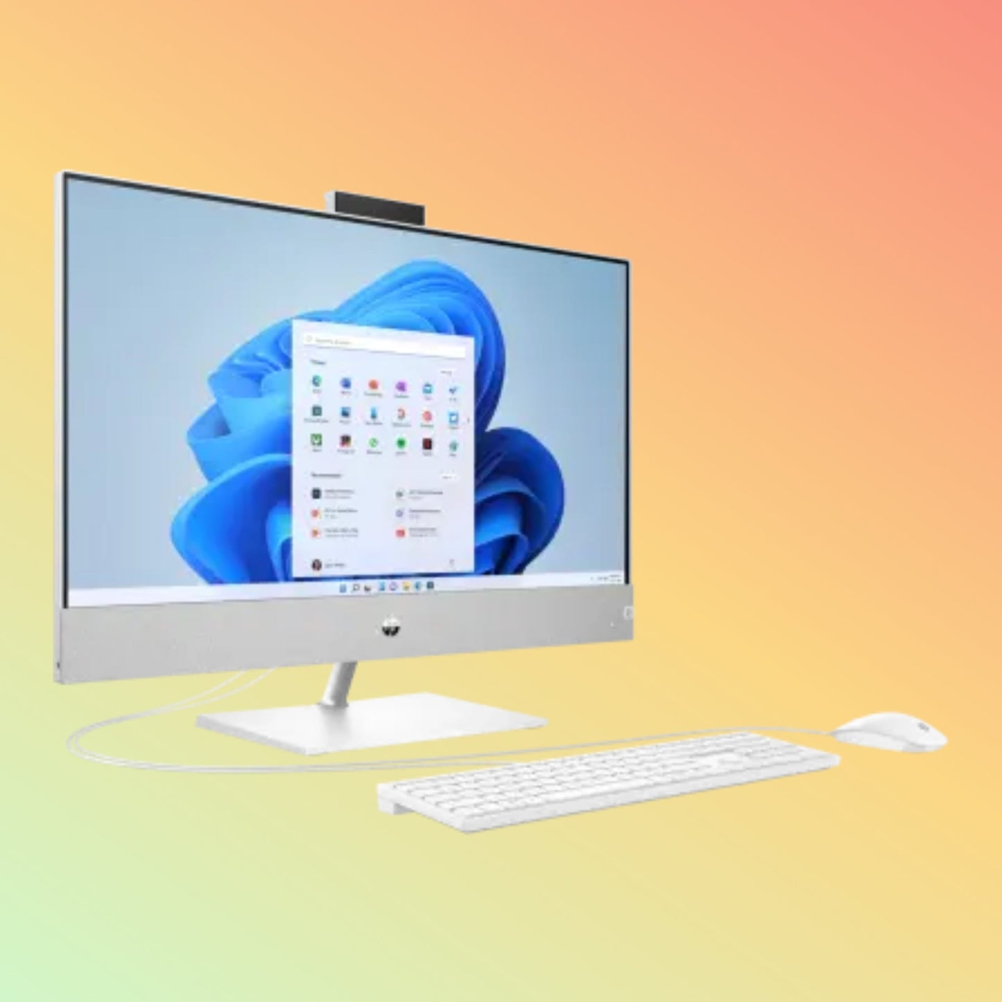 HP 24-CB1008NE ALL IN ONE - 12th Gen i5-1235U, 8GB, 512GB SSD, 23.8'' FHD Touch