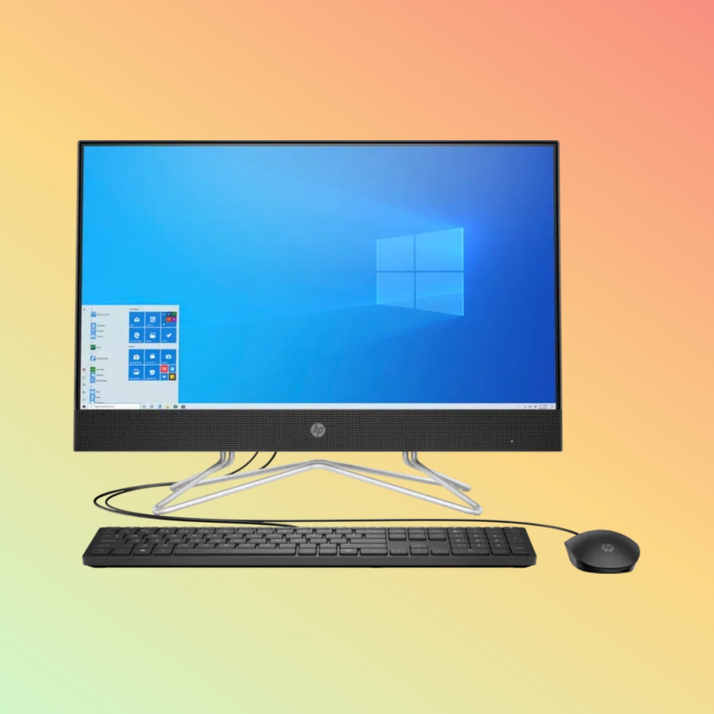 HP 24-DF0238NH ALL IN ONE - 10th Gen i5-10400T, 8GB, 1TB HDD, 23.8" FHD