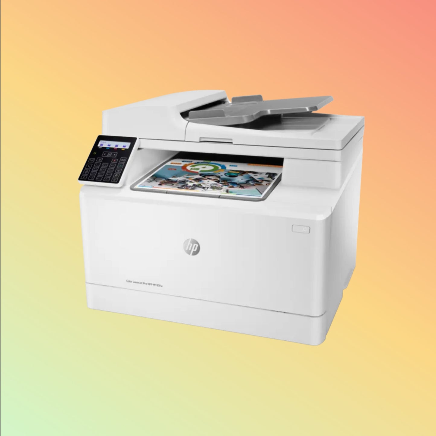 HP LaserJet Pro MFP M183FW Printer - Wireless, A4, Print Copy Scan Fax, 16 ppm, 600 x 600 dpi Resolution, 30,000 Pages Duty Cycle, Black and Color