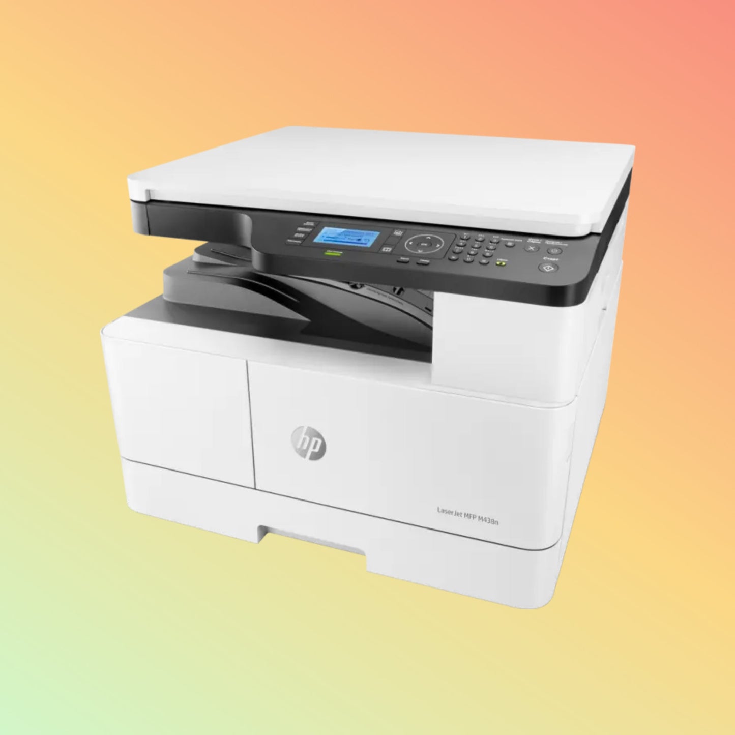 HP LaserJet MFP M438N Printer - A4, Print Copy Scan, 22 ppm, 1200 x 1200 dpi Resolution, 50,000 Pages Duty Cycle